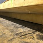 chantier passerelle parc de beauval coffrage bois aluminium cochain mécabois